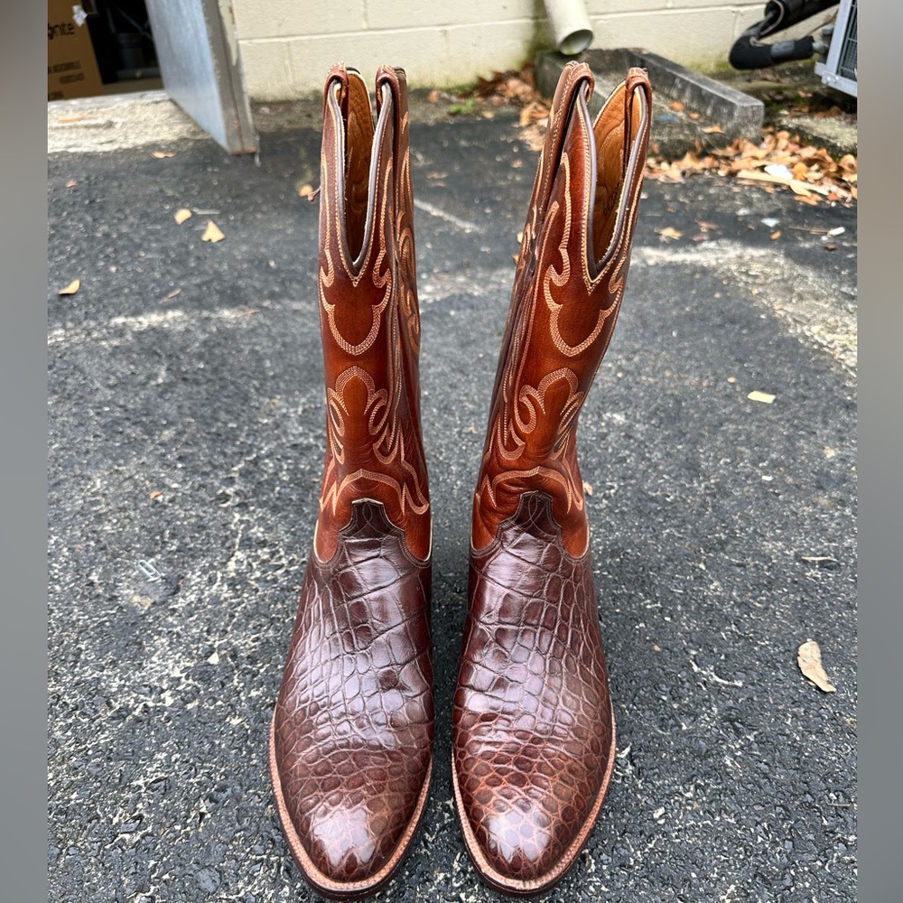 Custom made Lucchese boots